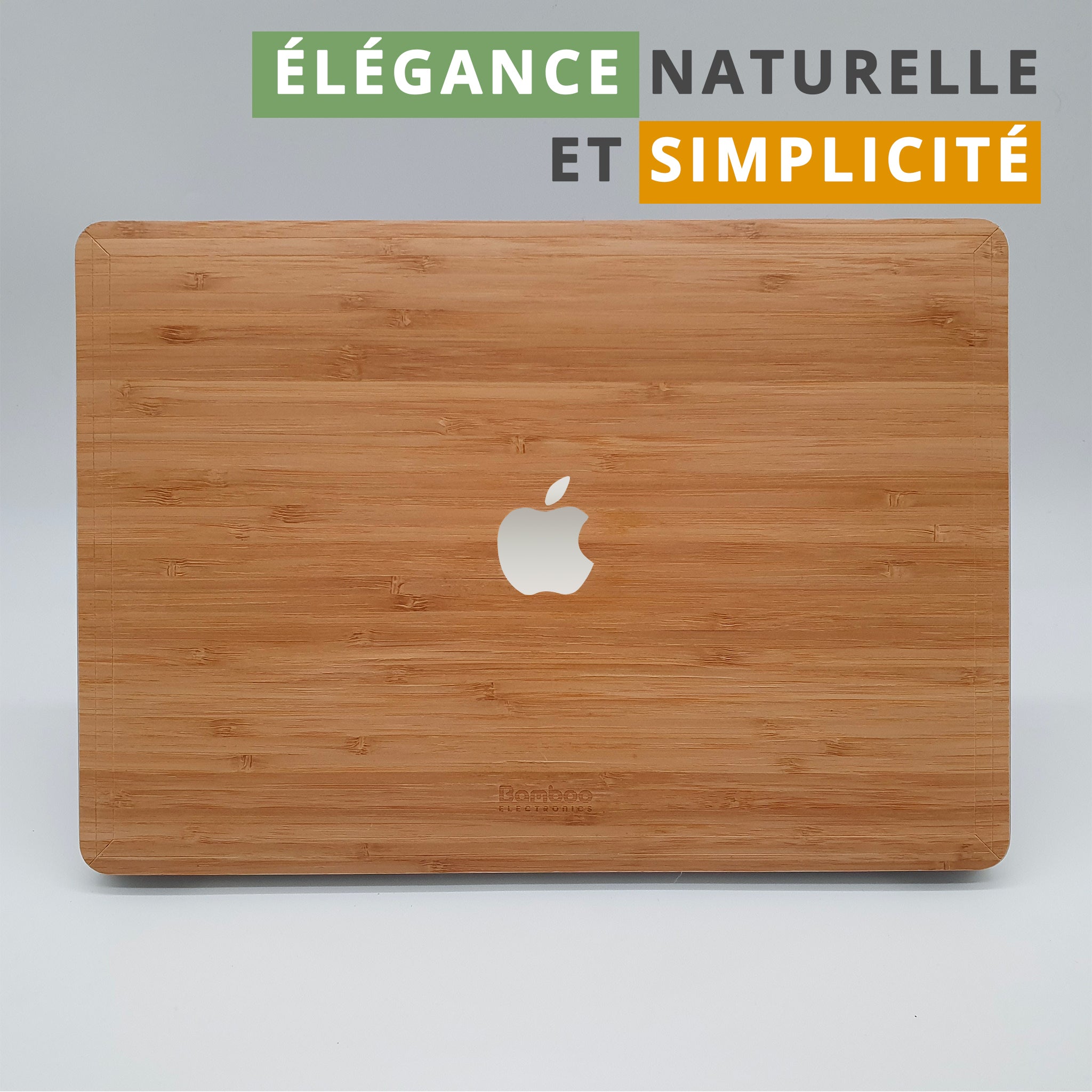 Cover MacBook 16 pouces adhésive en bois