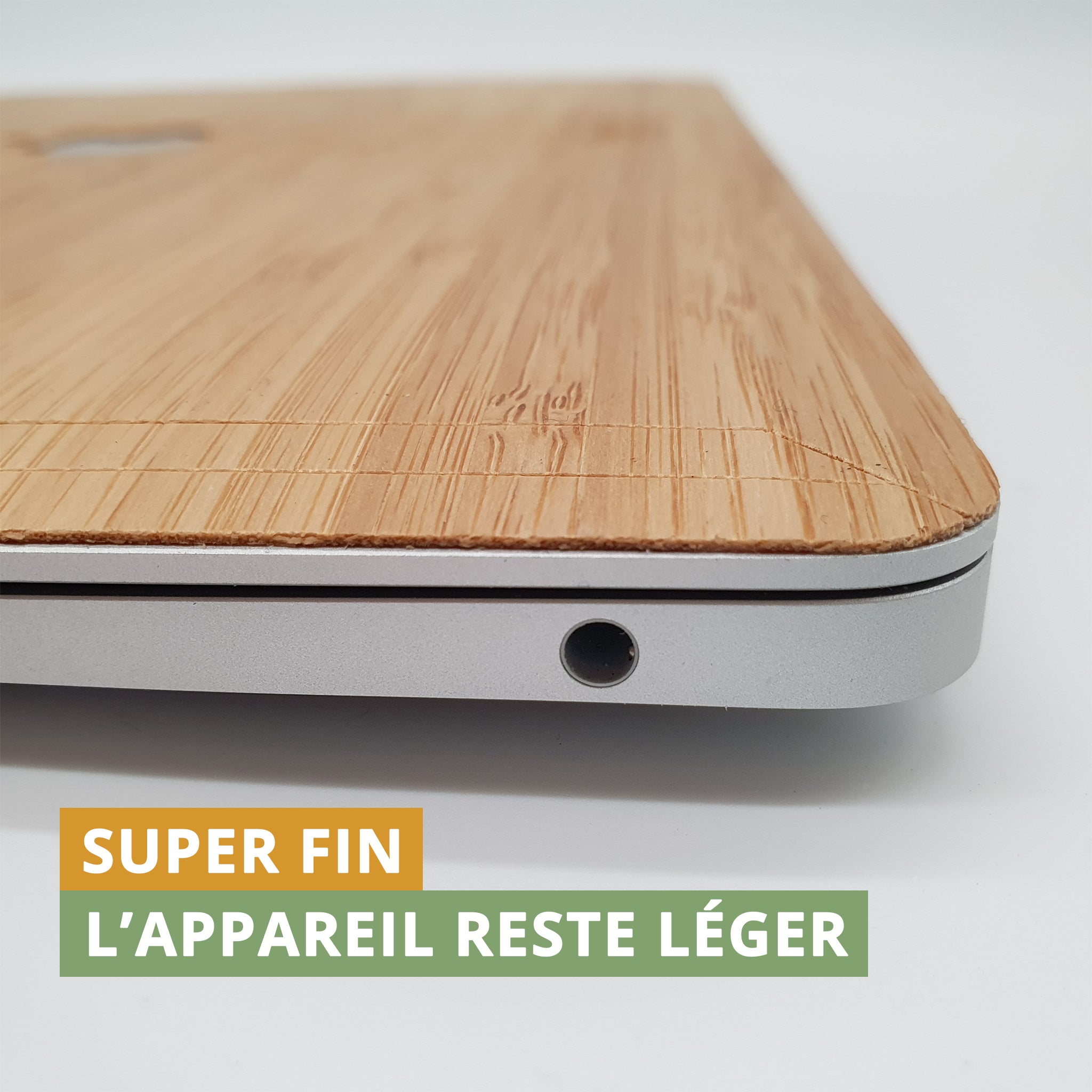 Cover MacBook 16 pouces adhésive en bois