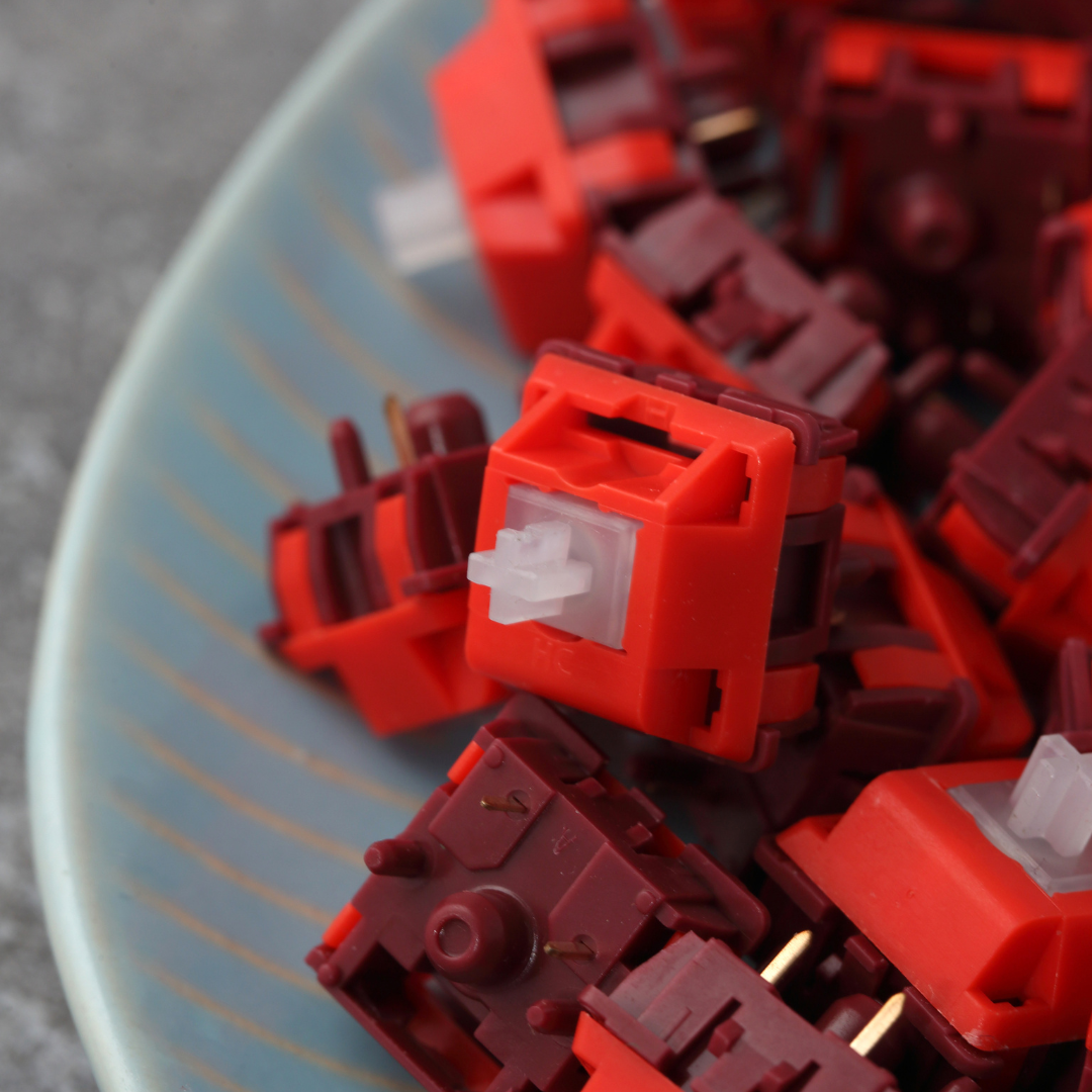 Roselle mechanical keyboard switch (70pcs)