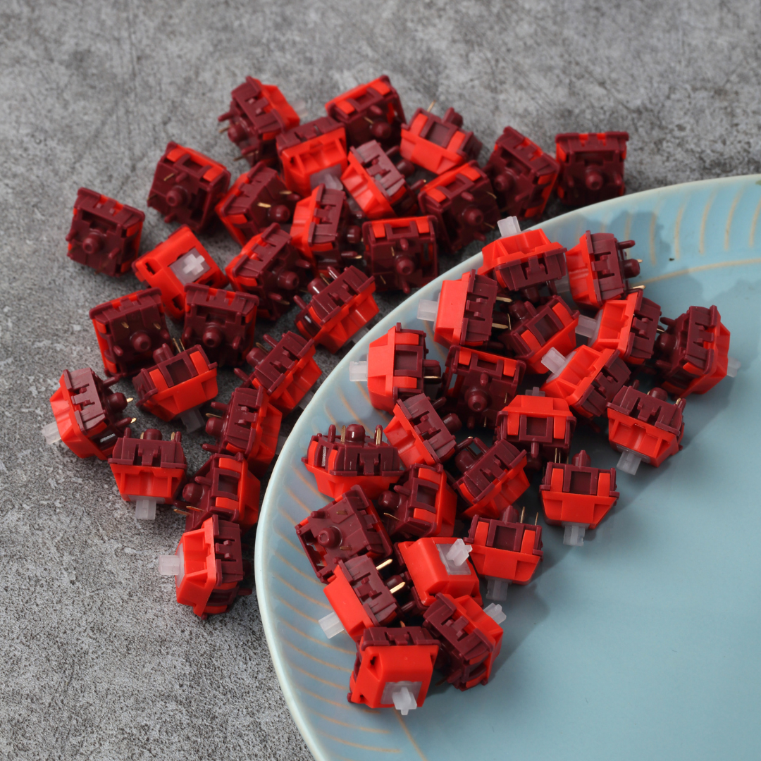 Roselle mechanical keyboard switch (70pcs)