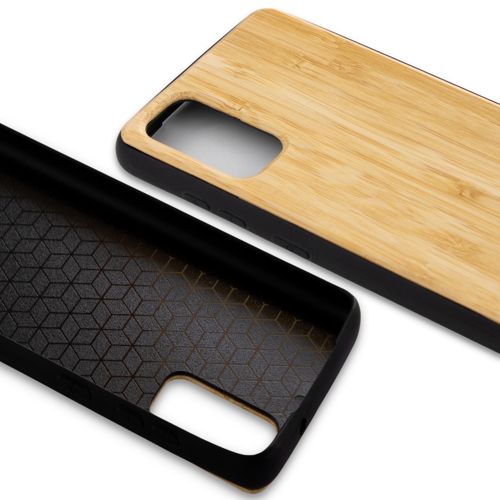 Coque Samsung GS20 en bois + Écran de protection