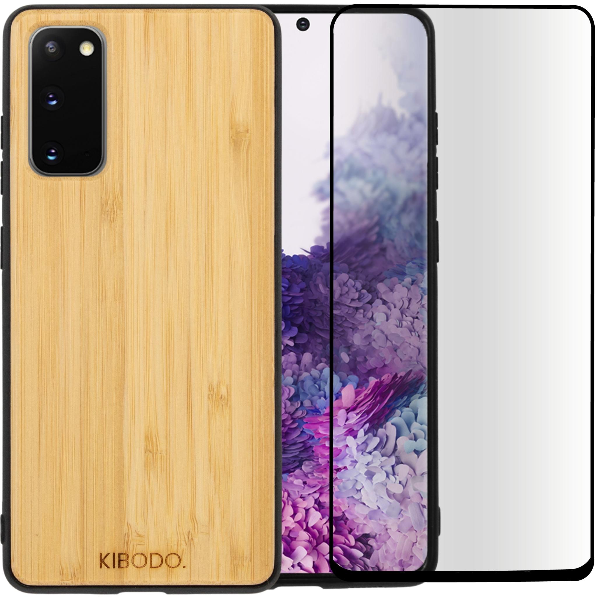 Coque Samsung GS20 en bois + Écran de protection