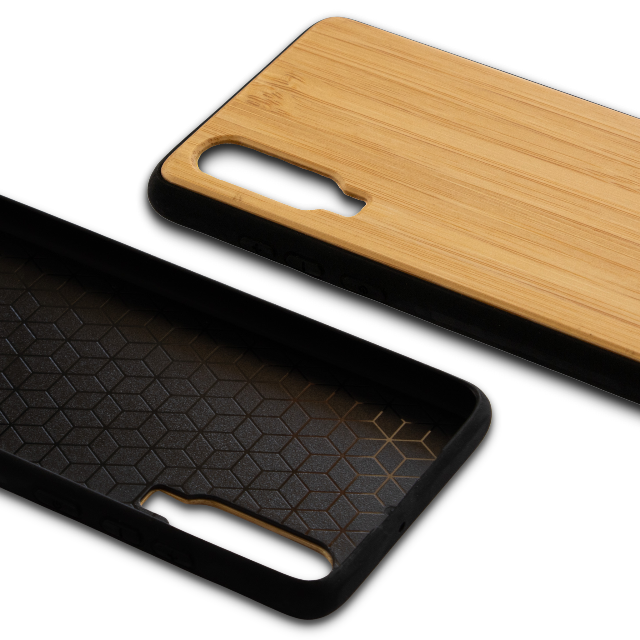 Coque Huawei P30 en bois + Écran de protection
