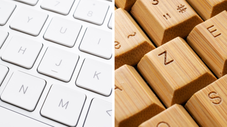 Clavier en bambou Vs. Clavier classique : lequel choisir ?