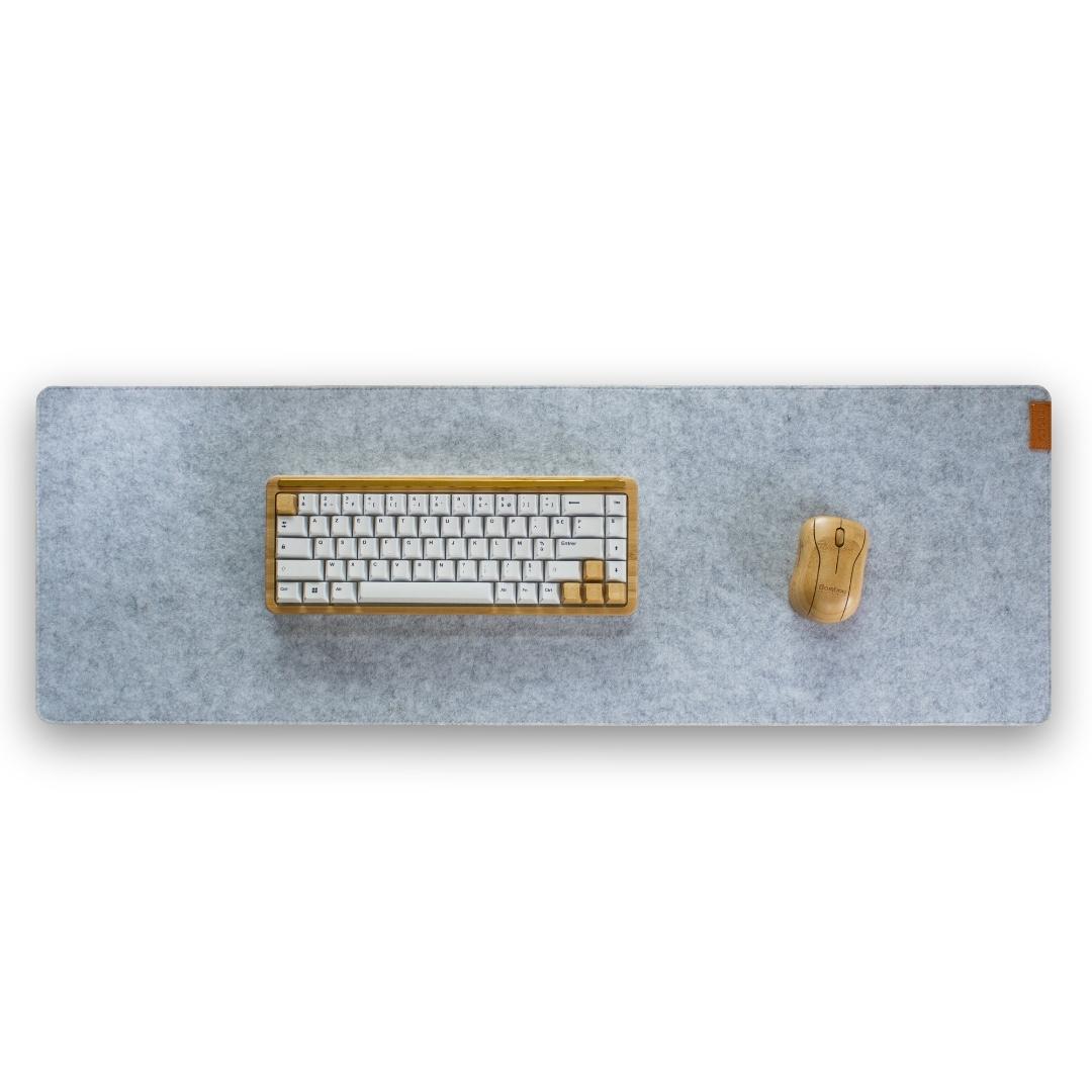 Felt desk pad XL - light grey