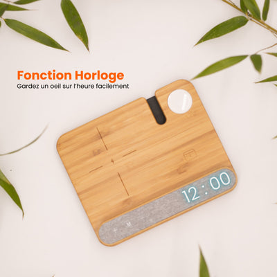 3 in 1 Wooden Charger - Apple watch version