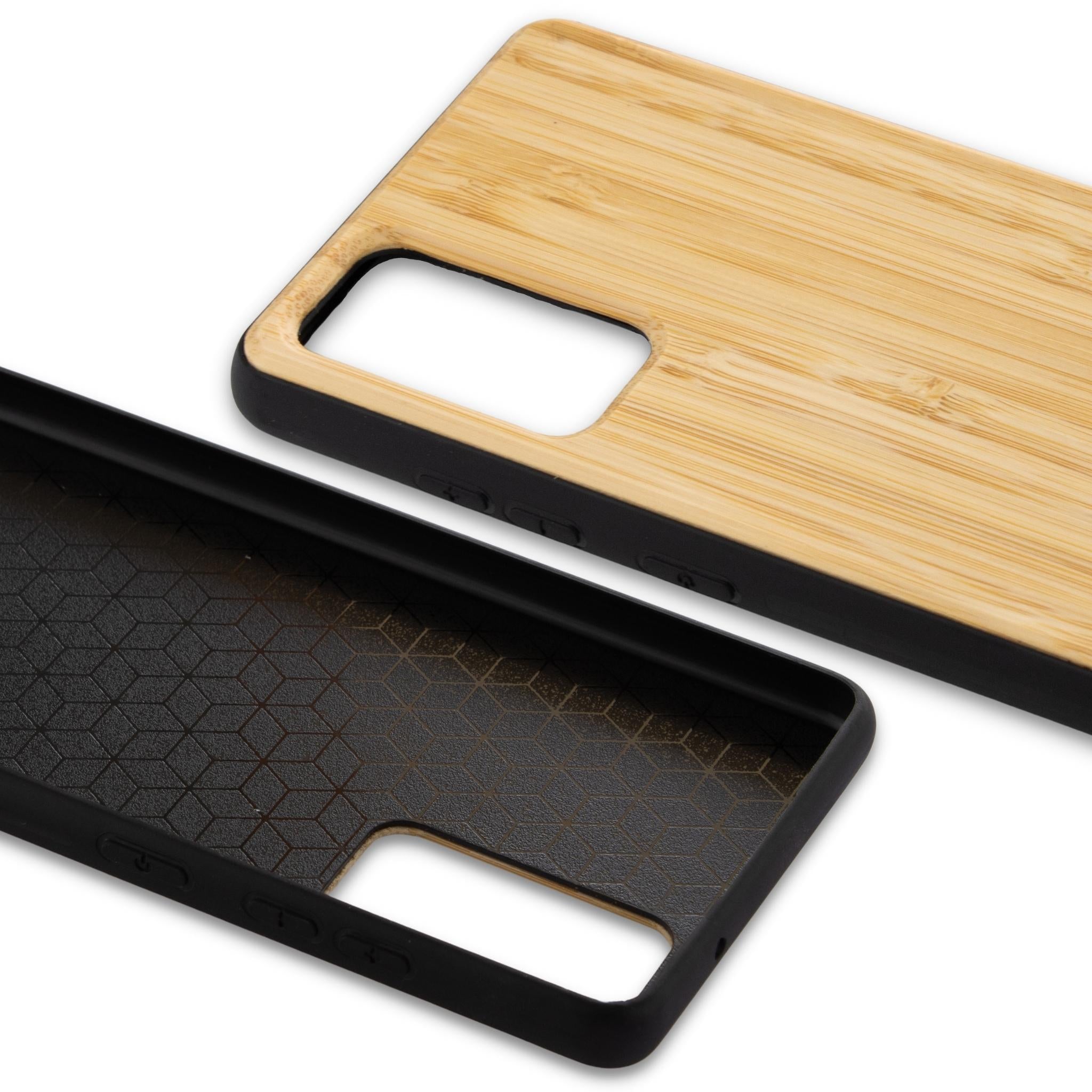 Coque Samsung G S20FE en bois + Écran de protection