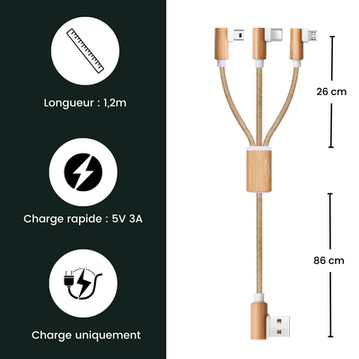 3 in 1 Charging Cable