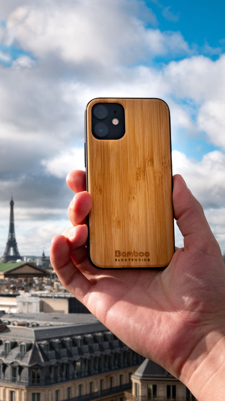 Coque iPhone XR en bois - Résistante aux chocs - Originale