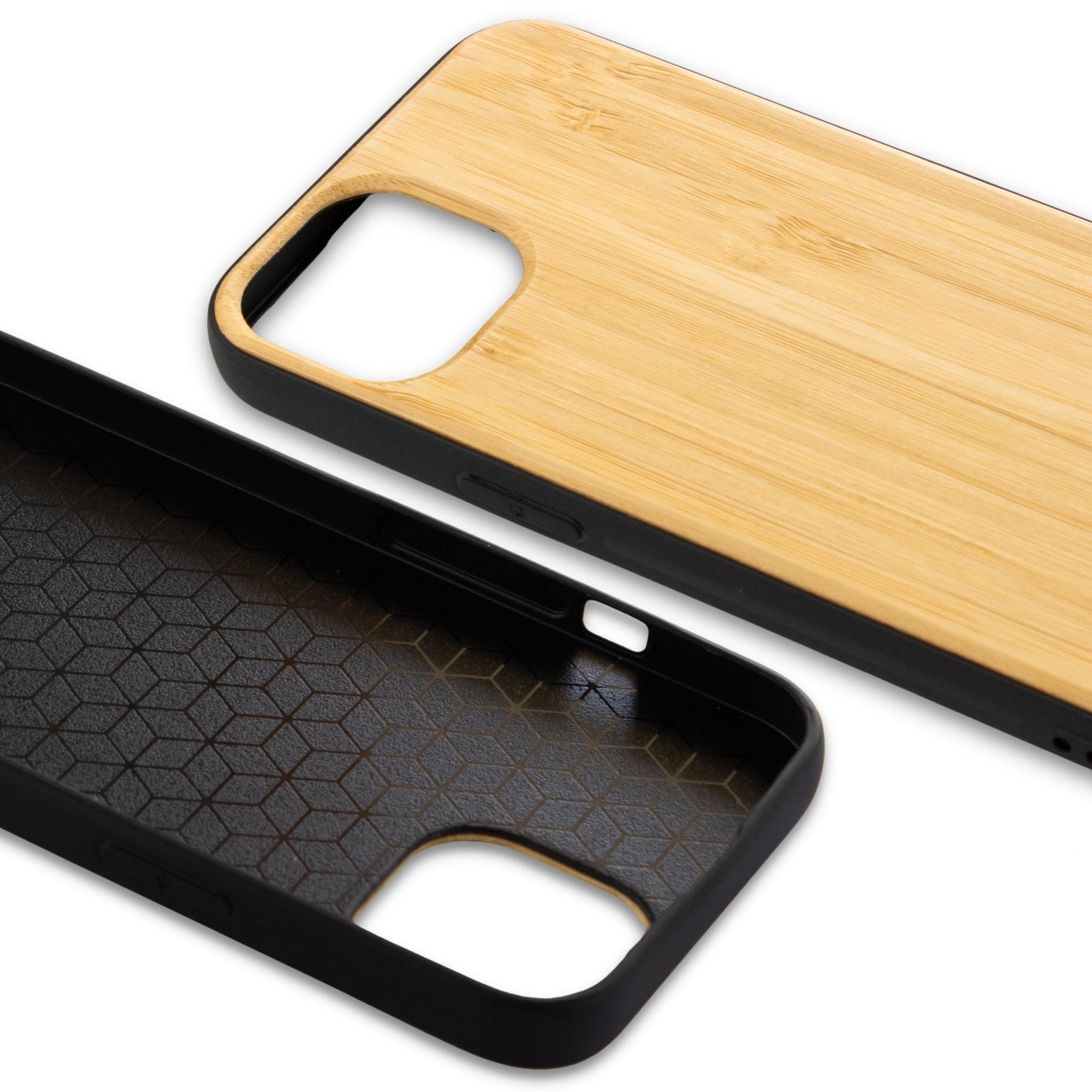 Coque iPhone 13 en bois + Écran de protection
