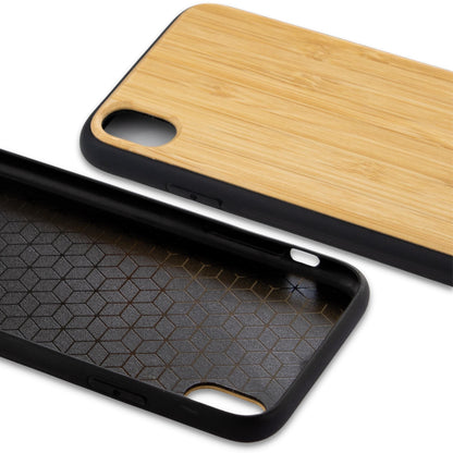 Wooden iPhone XR Case + Screen Protector