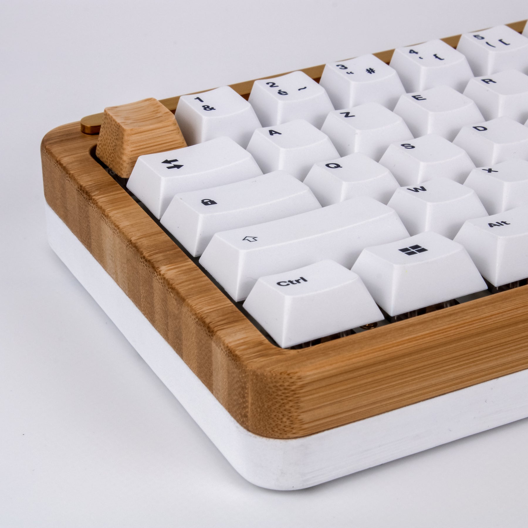 Wooden mechanical keyboard - Rhizome Duo