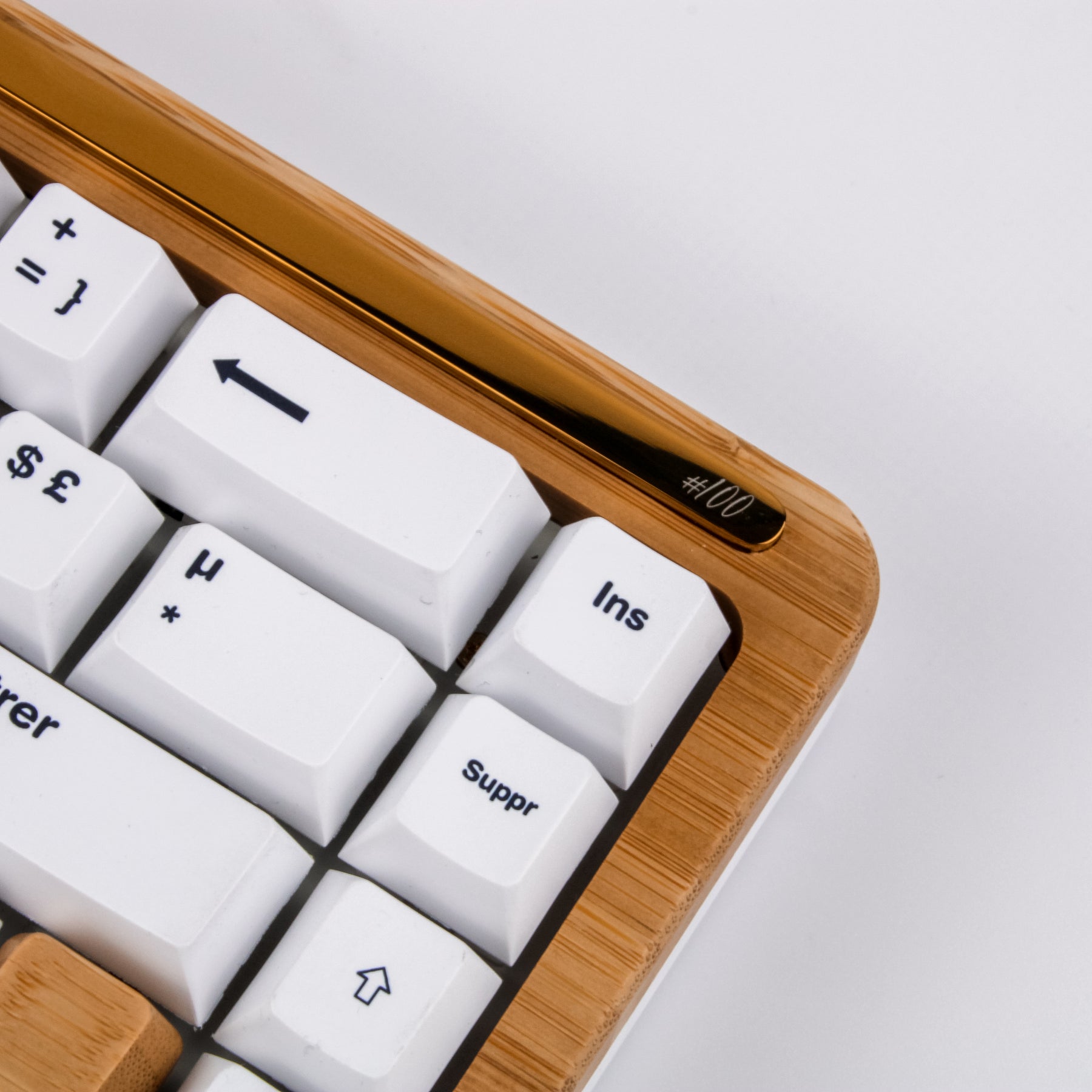 Wooden mechanical keyboard - Rhizome Duo