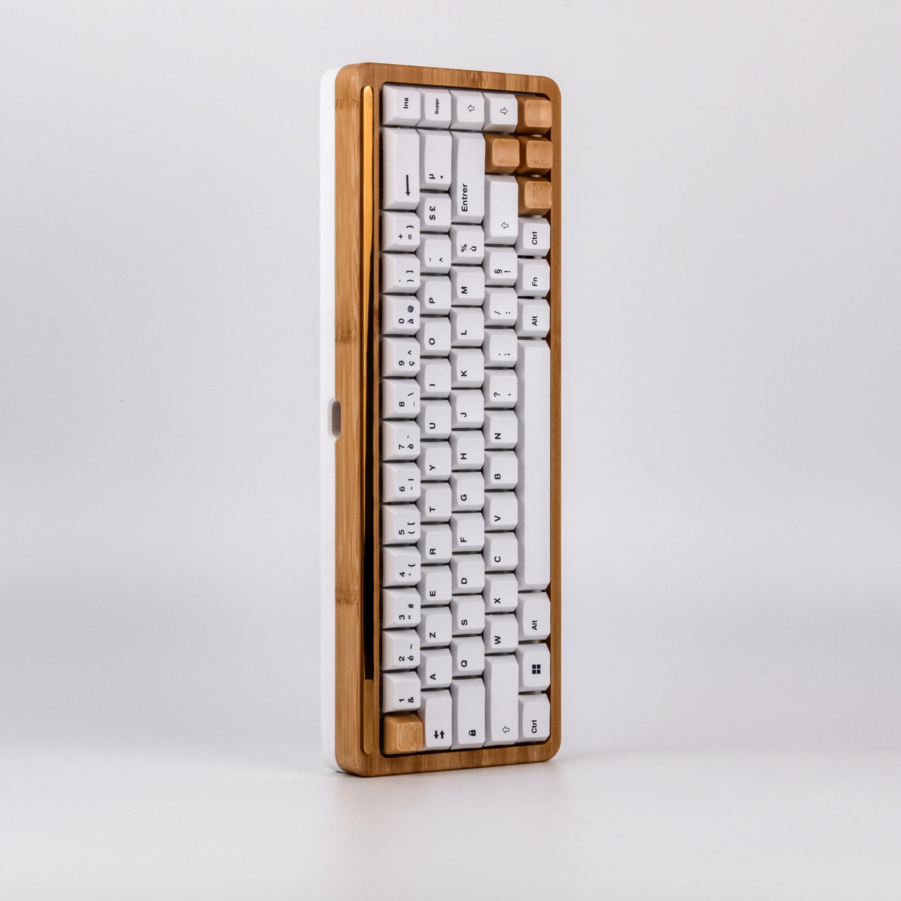 Wooden mechanical keyboard - Rhizome Duo