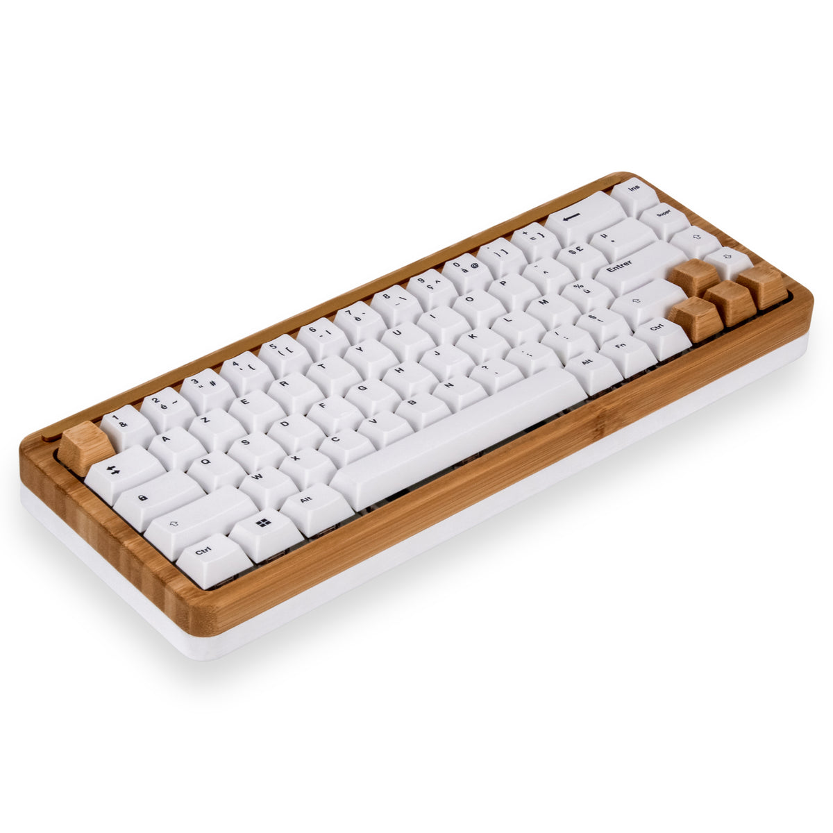 Wooden mechanical keyboard - Rhizome Duo